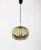 1970s Large Smoked Glass Pendant Light from Peill & Putzler, Germany, 1970s For Sale - Image 5 of 8