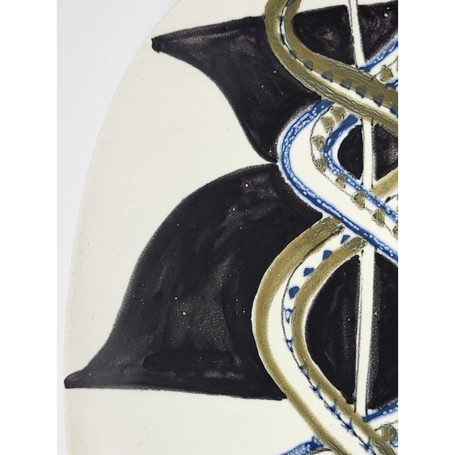 Vintage French Ceramic Trinket Tray by Roger Capron, 1950 For Sale - Image 9 of 14