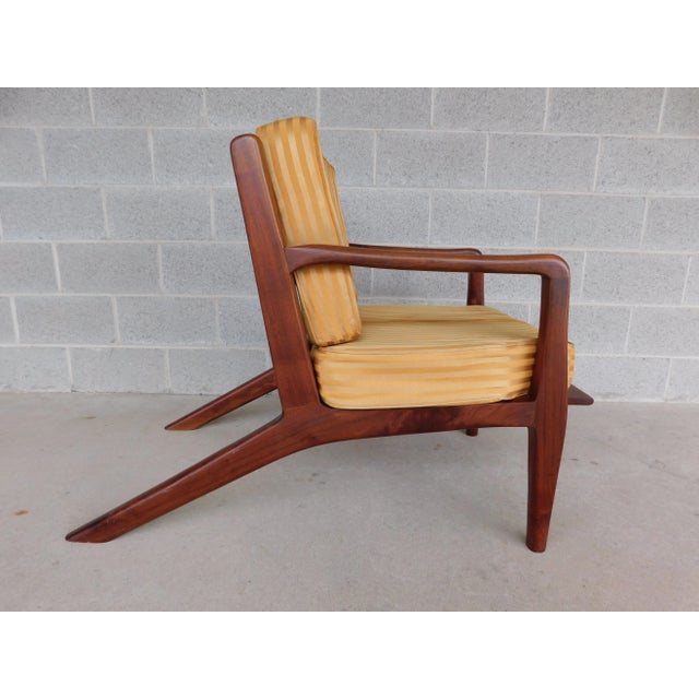 Mid 20th Century Vintage Teak Mid-Century Lounge Chair Attributed to Hans Wegner For Sale - Image 5 of 13