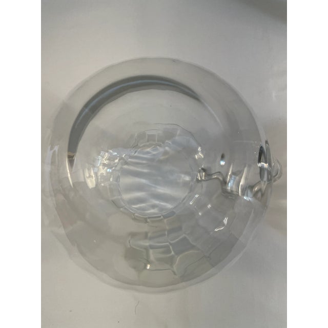 Late 20th Century Vintage Crystal Bundle Pitcher For Sale - Image 5 of 6