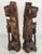 Pair of Large Antique Chinese Li Tieguai Carved Wood Figures W. Glass Eyes For Sale In New York - Image 6 of 14