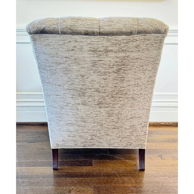 Marler Tufted Chair From Hickory Chair - Pair For Sale - Image 6 of 10