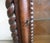 Small Antique Mahogany Display Cabinet For Sale - Image 12 of 18