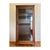 Brown Antique Arts & Crafts Tiger Oak Single Door Bookcase / China Cabinet For Sale - Image 8 of 9