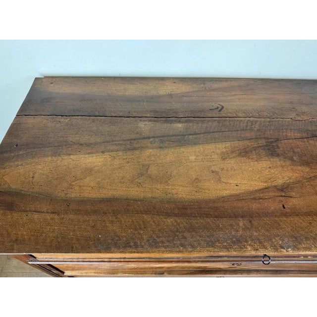 19th Century Louis-Philippe Walnut Chest of Drawers For Sale - Image 3 of 8
