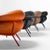 Fabric Upholstered and Iron Grasso Lounge Chair by Stephen Burks for BD, 2018 For Sale - Image 6 of 18