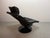 Set of Mid-Century Scandinavian Modern Move Lounge Chair and Ottoman in Black Leather by Takashi Okamura and Erik Marquardsen for Nelo, Sweden, 1960s For Sale - Image 6 of 14