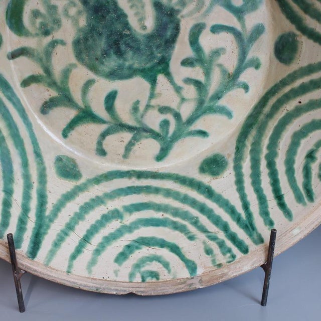 Spanish Lebrillo Decorative Fajalauza, 1930 For Sale - Image 4 of 18