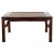 Chinese Ming Dynasty Style Wood & Hand-Woven Rattan Top Coffee Table For Sale - Image 13 of 13