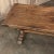 Rustic Antique Dining Table ~ Trestle Table in Solid Oak For Sale - Image 12 of 12