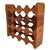 1970s Vintage Stackable Teak Wood Wine Racks - Set of 4 For Sale - Image 5 of 9