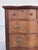 Antique Oak Serpentine Dresser, Early 20th Century French-Inspired Chest of Drawers For Sale In Los Angeles - Image 6 of 10