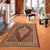 Pasargad DC Genuine Handmade Fish Design Silk & Wool Pile Rug For Sale - Image 4 of 4