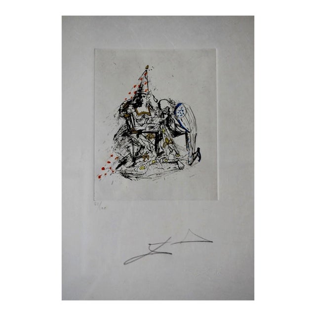 Dali Fantoms Le Soupirant Hand Signed Numbered Dali Archives Certified Art For Sale