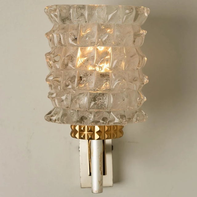 Glass Wall Light Fixture from Hillebrand, 1960 For Sale - Image 10 of 13