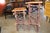 1980s Pair Adirondack Style Hand Crafted Twig Log Wood Plant Stands or End Tables For Sale - Image 10 of 17