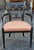Pair of J. Widdicomb Neoclassical Partial Gilt Ebonized Wood Upholstered Armchairs For Sale - Image 9 of 10