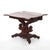 Wood Antique Quervelle School First Empire Flame Mahogany Card Table C1840 For Sale - Image 7 of 8