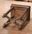 19th Century French Louis XIII Carved Walnut Side Table With Velvet Top For Sale - Image 15 of 15