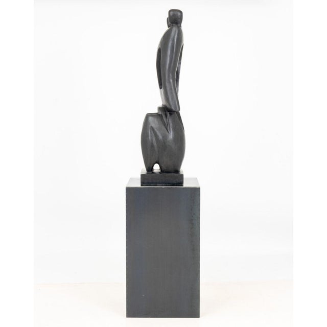 Stone Contemporary Abstract Figures Marble Sculpture For Sale - Image 7 of 12