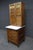 Farmhouse Rare Salesman Sample Style Hoosier Cabinet in Oak With Enamel Work Surface For Sale - Image 3 of 15