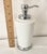 Vintage elegant liquid soap dispenser from Restoration Hardware's Lido classic bath collection. It features a tapered,...