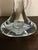 Blue Vintage Small Hand‑blown Art‑glass Candle Holder Vessel For Sale - Image 8 of 8