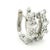 Convertible 5 Carat Black and White Diamond 18k Gold Ball Earrings, Pair For Sale - Image 12 of 18
