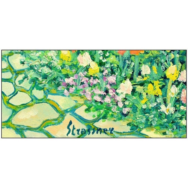 Contemporary Mid 20th Century The Stone Path, Ernst Strassner For Sale - Image 3 of 4