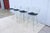 Chrome Mid-Century Modern Harry Bertoia for Knoll Bertoia Bar Height Stools - Set of 4 For Sale - Image 8 of 18