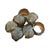 1970s Vintage Napkin Rings Mixed Lot Teak Wood Glass Lucite For Sale - Image 5 of 5