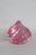 Large Mid Century Style Art Glass Paperweight Pink Swirl Clear Overlay 5193b For Sale - Image 10 of 13