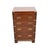 1930s Military Campaign Style Bureau Chest of Drawers, 1930s For Sale - Image 5 of 11
