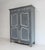 Blue 19th Century French Provincial Painted Pine Kitchen Cabinet For Sale - Image 8 of 18