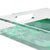 Green Agate Malachite Acrylic Rectangle Decorative Tray, Medium For Sale - Image 8 of 9