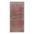 1850s Red Antique Large Cypress Tree Tribal Afshar Knotted Wool Gallery Rug For Sale