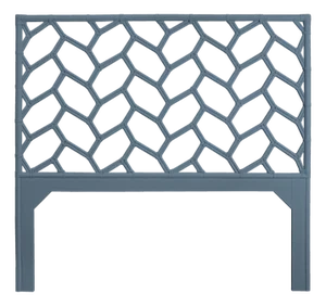 Silas Headboard Queen - Regatta Blue