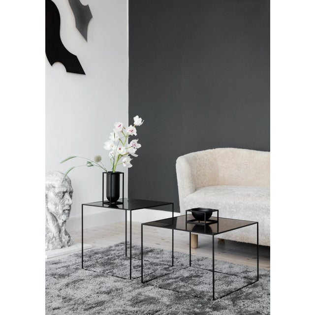 Not Yet Made - Made To Order Blue and Smoked Oak Raf Simons Vidar 3 Mingle Sofa by Lassen For Sale - Image 5 of 7