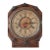 Antique School Clock With Day Hand For Sale