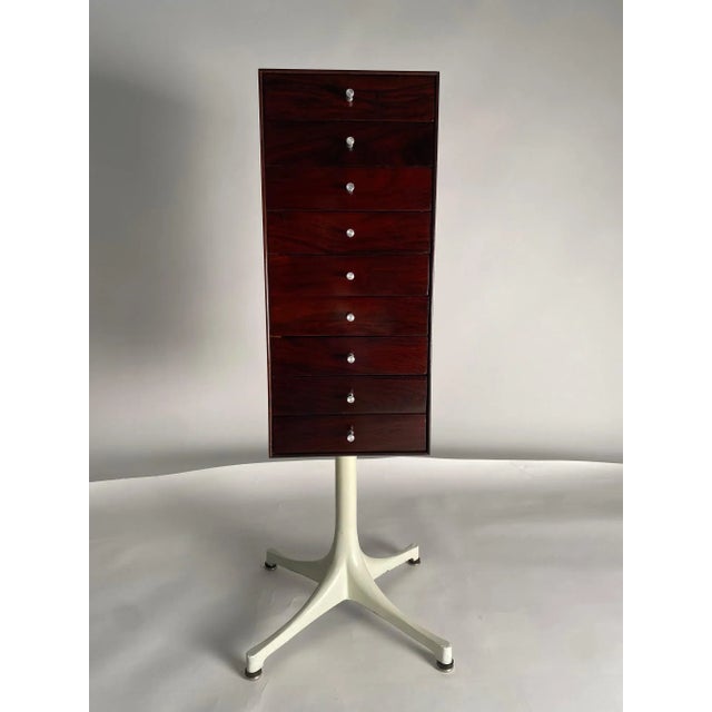 George Nelson Model 5517 Chest of 9 Drawers by George Nelson for Herman Miller, 1952 For Sale - Image 4 of 11