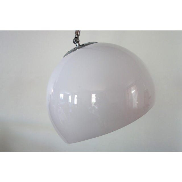 Italian Arc Floor Lamp in the style of Guzzini, 1970s For Sale - Image 9 of 17