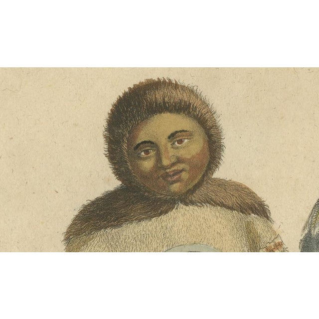 Brodtmann, Nenet, Aleut & Inuit Costume Study, Lithograph, 1816 For Sale - Image 6 of 10