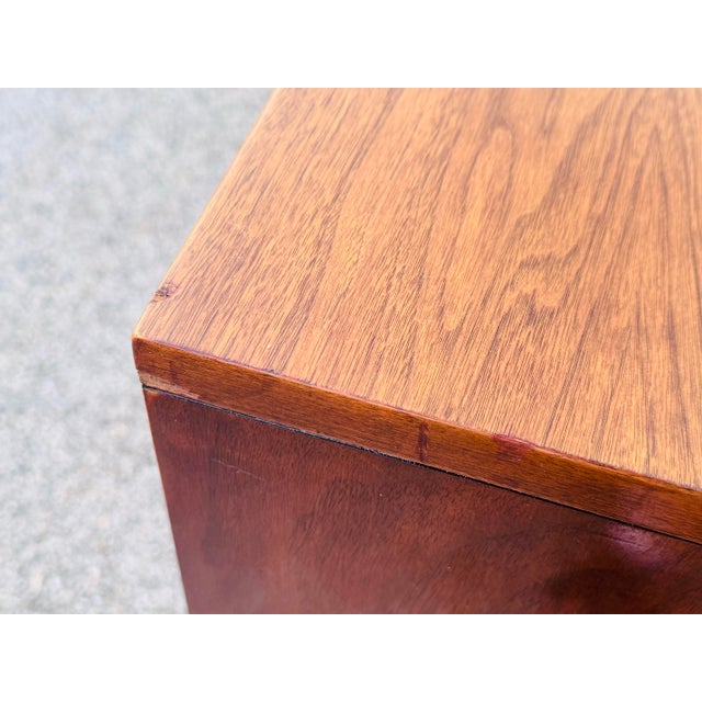 1960s Vintage 1960s Walnut Wood Large Server Credenza by American of Martinsville For Sale - Image 5 of 12