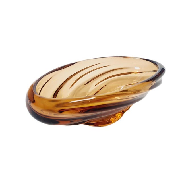 Fruit Bowl attributed to J. Hospodek for Chribska Sklara, Former Czechoslovakia, 1960s For Sale - Image 11 of 11
