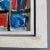 Beautiful, vintage abstract painting. Unsigned nor dated. Nicely framed with glass, looks like museum glass as it has...