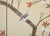1960s "Blue and White Flycatchers and Blossoming Plum Tree", Showa Japanese Byobu Screen For Sale - Image 11 of 18