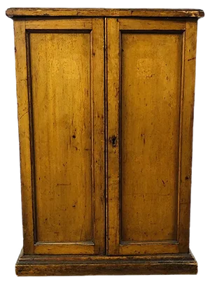 Antique Pine Medical Cabinet in the Style of Joseph Maina Mungai, 1900s