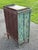 Early 20th Century. Artisan Painted Two Door Display Cabinet For Sale - Image 6 of 14