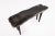 Modern One Slab Living Edge Petrified Wood Console Table 50 For Sale - Image 3 of 6