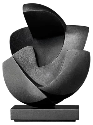 Sofia Speybrouck, Unconditional Love, XS Black Sculpture